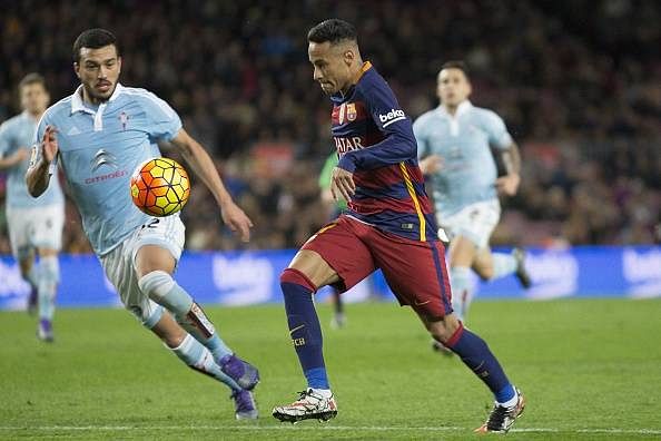 The Celta defence couldn't handle Barcelona's attacks